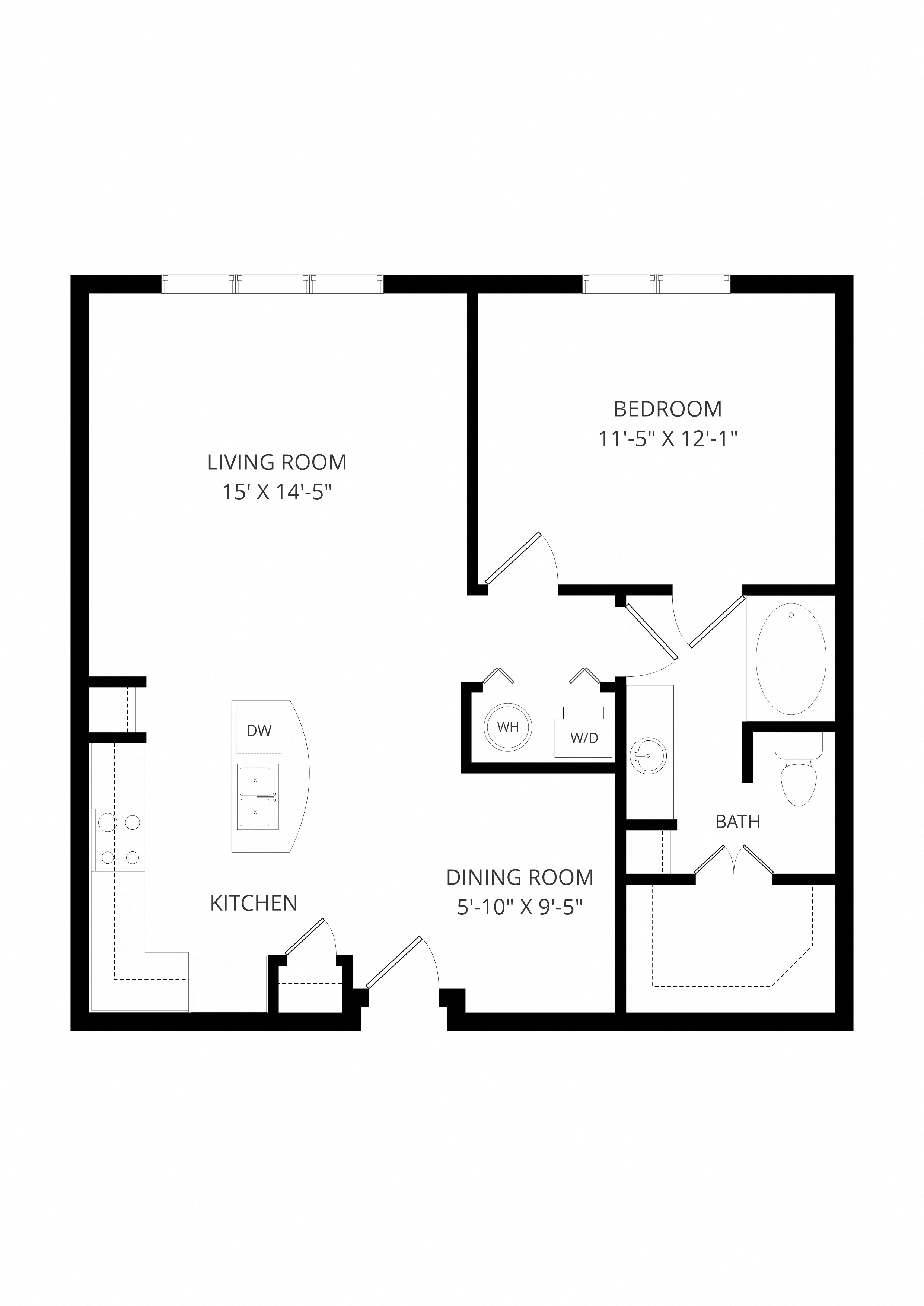Flats - A3 floor plan